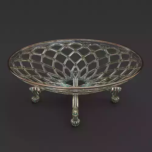 Decorative fruit bowl 3D model
