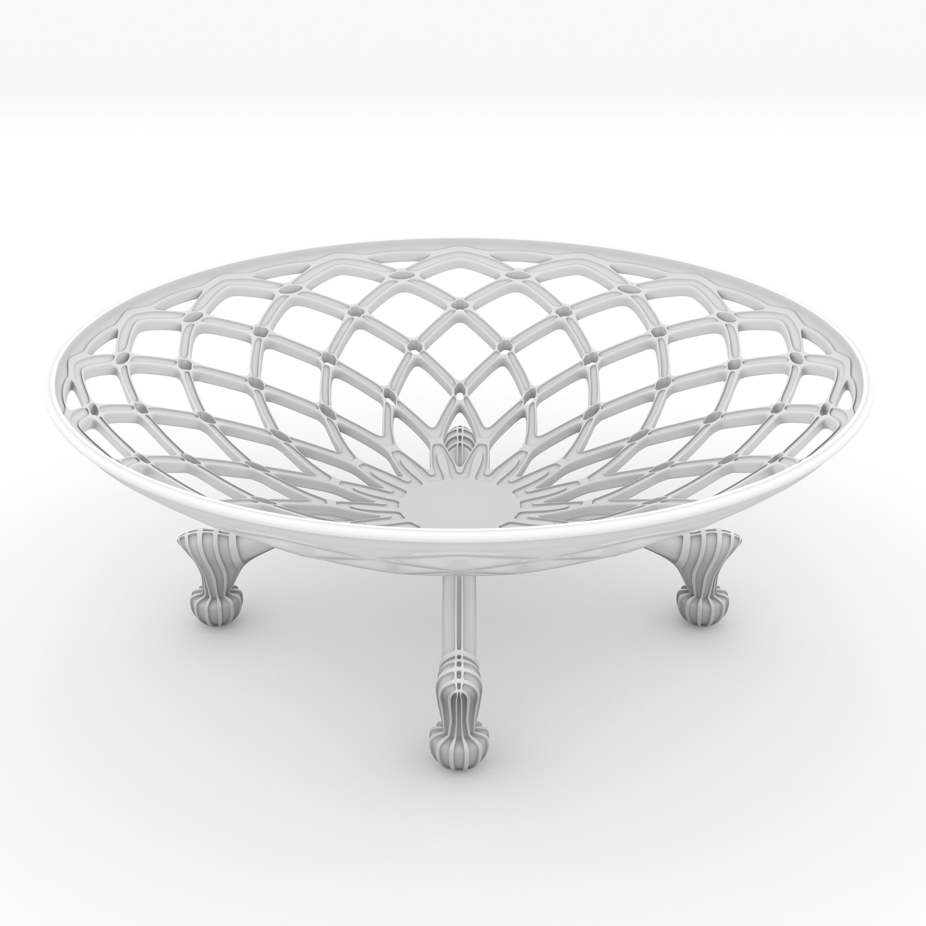 fruit bowl 3D print model_2