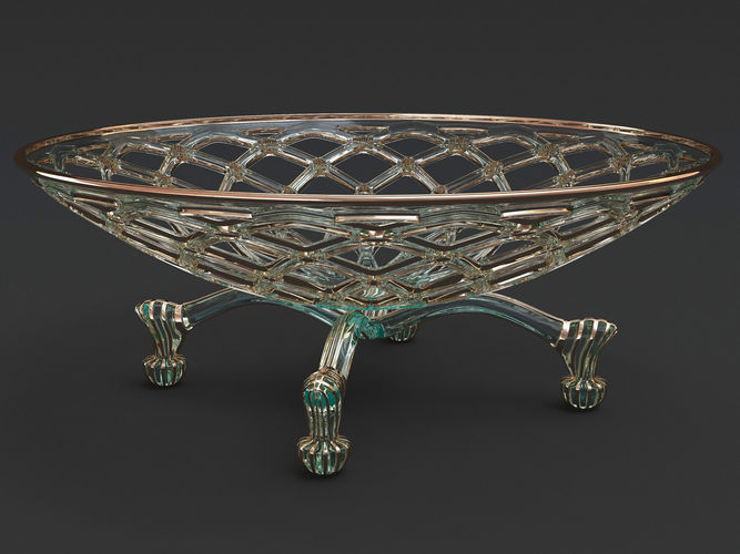 fruit bowl 3D print model