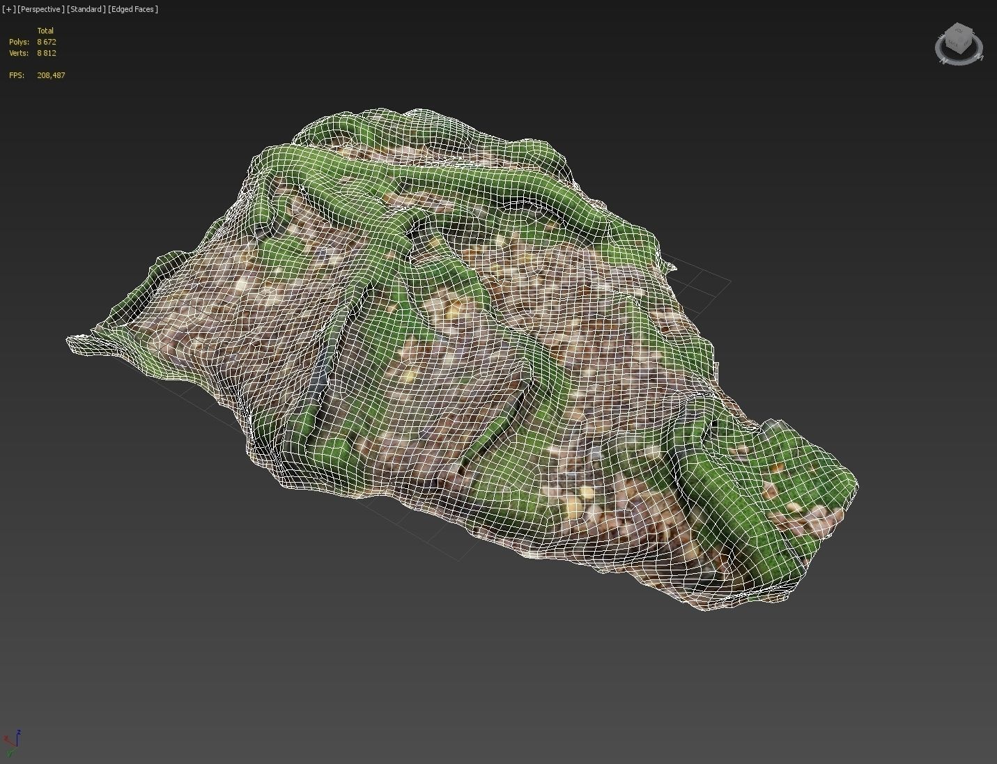 3d scanned nature forest stuff 011 Low-poly 3D model_4
