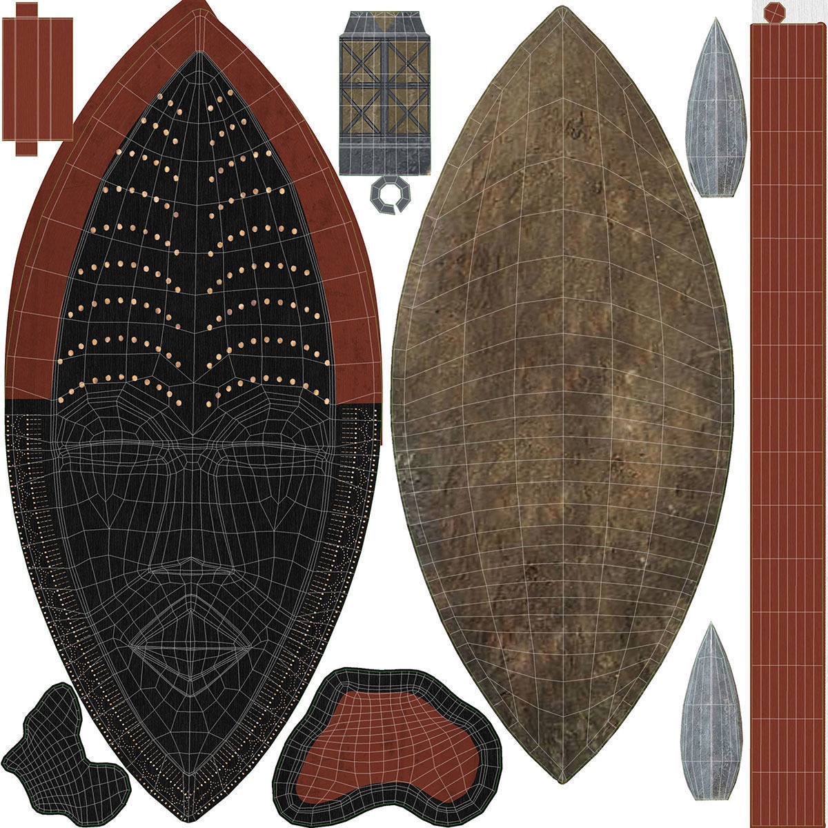 Kudu Trophy 3D model_15