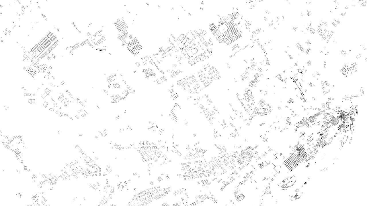 Quebec City Streets and Buildings 3D model_9