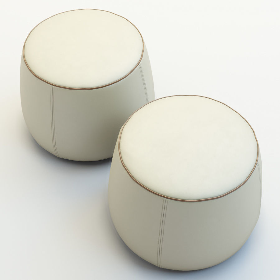 Pouf Grace Alf 3D model_4
