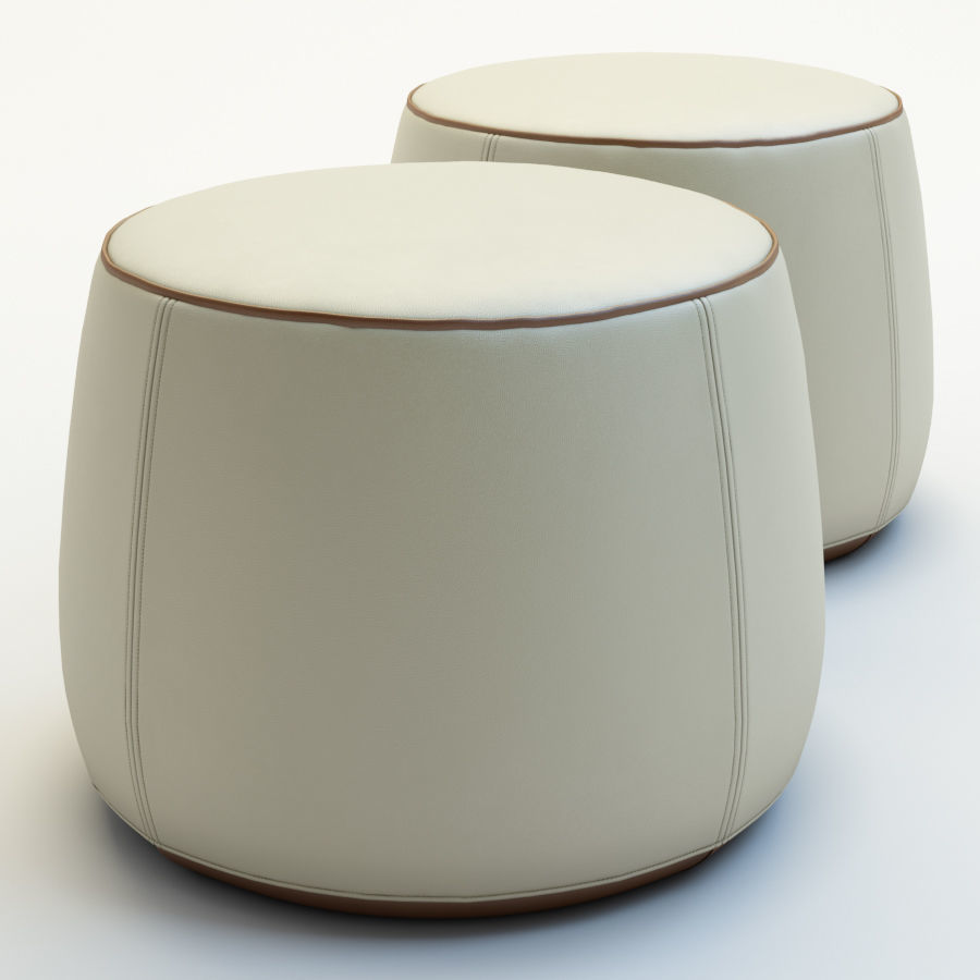 Pouf Grace Alf 3D model_3