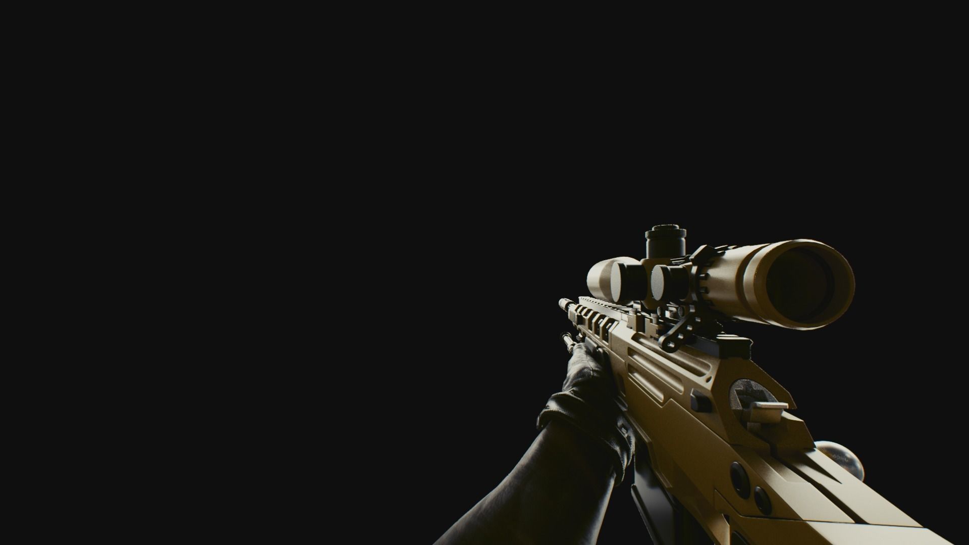 COD Bo2 ballista sniper high poly 3D model_4