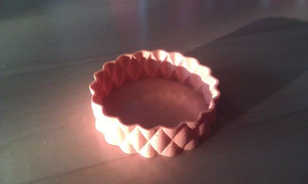 BumpBangle - rotated and solidified Free 3D print model
