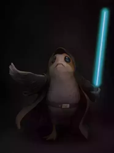 Porg Jedi