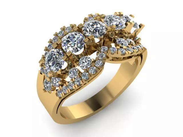 Ring T00281 3D print model_0