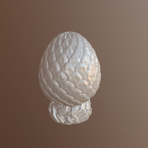 Egg of Dragon Free 3D print model