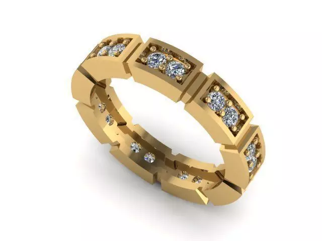 Ring T00287 3D print model_0