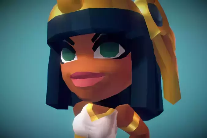 Cleo - Proto Series Low-poly 3D model