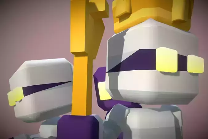 Mummy - Proto Series Low-poly 3D model