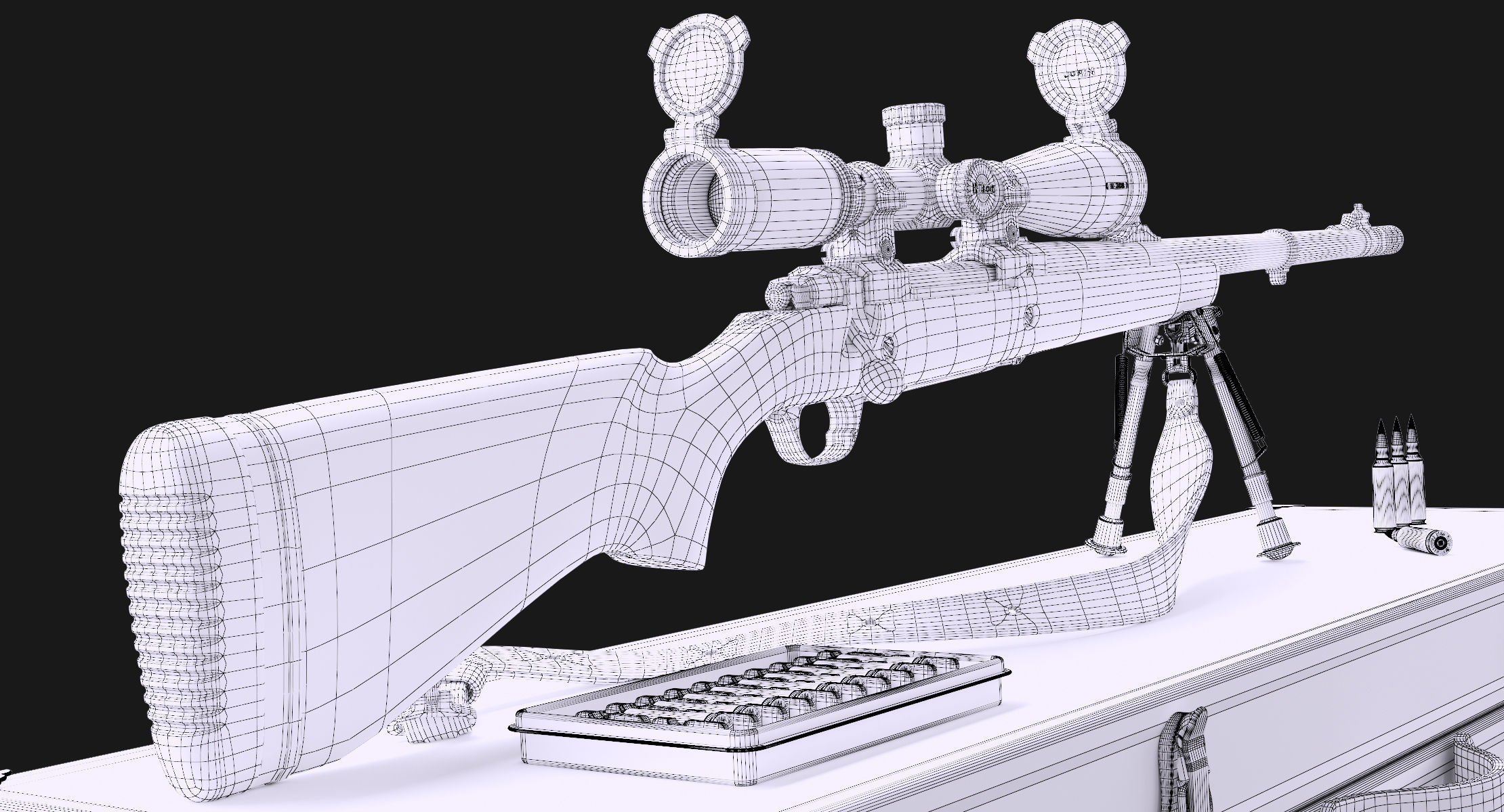 Ruger Guide Gun Set 3D model_11