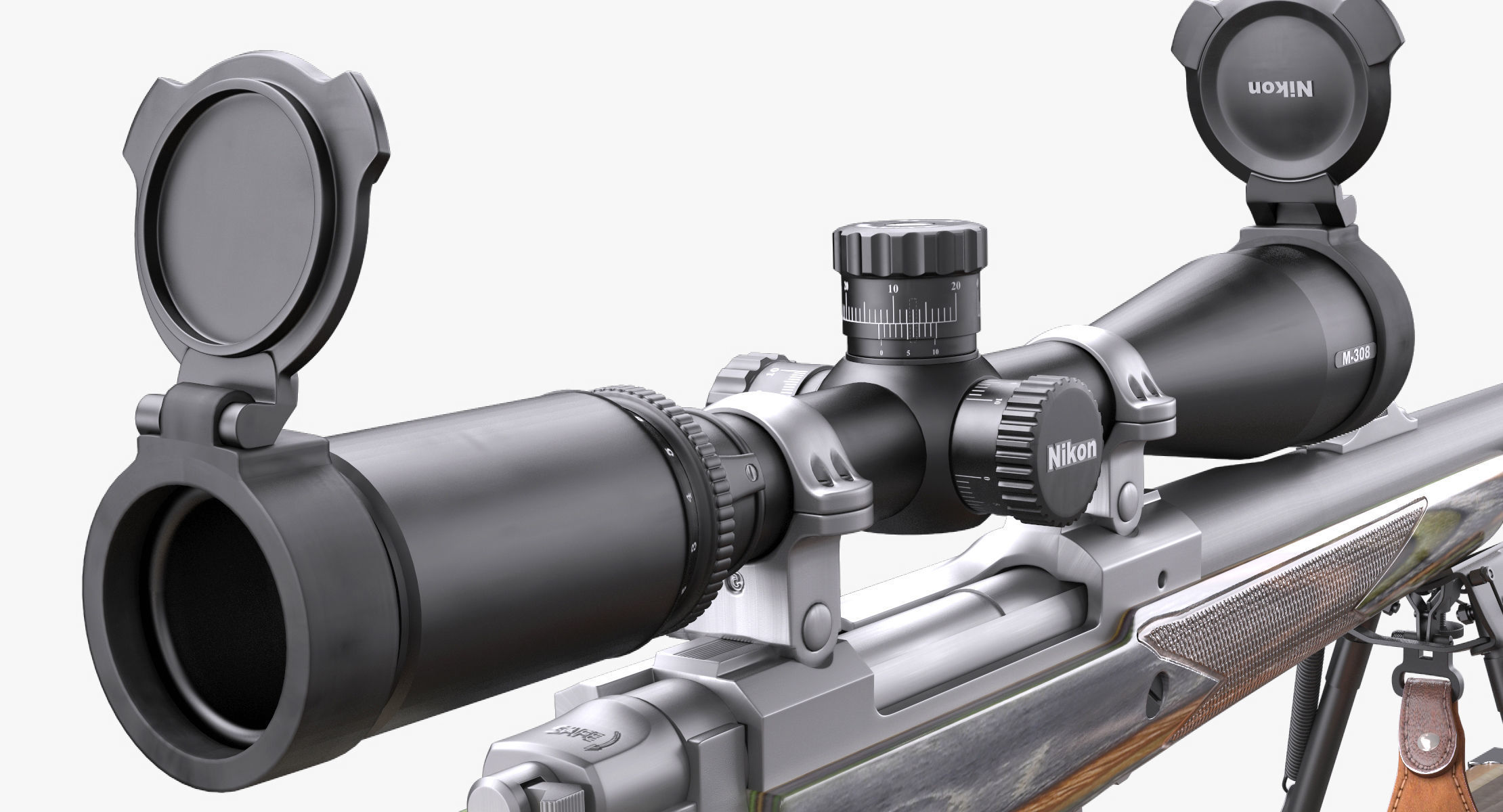 Ruger Guide Gun Set 3D model_7