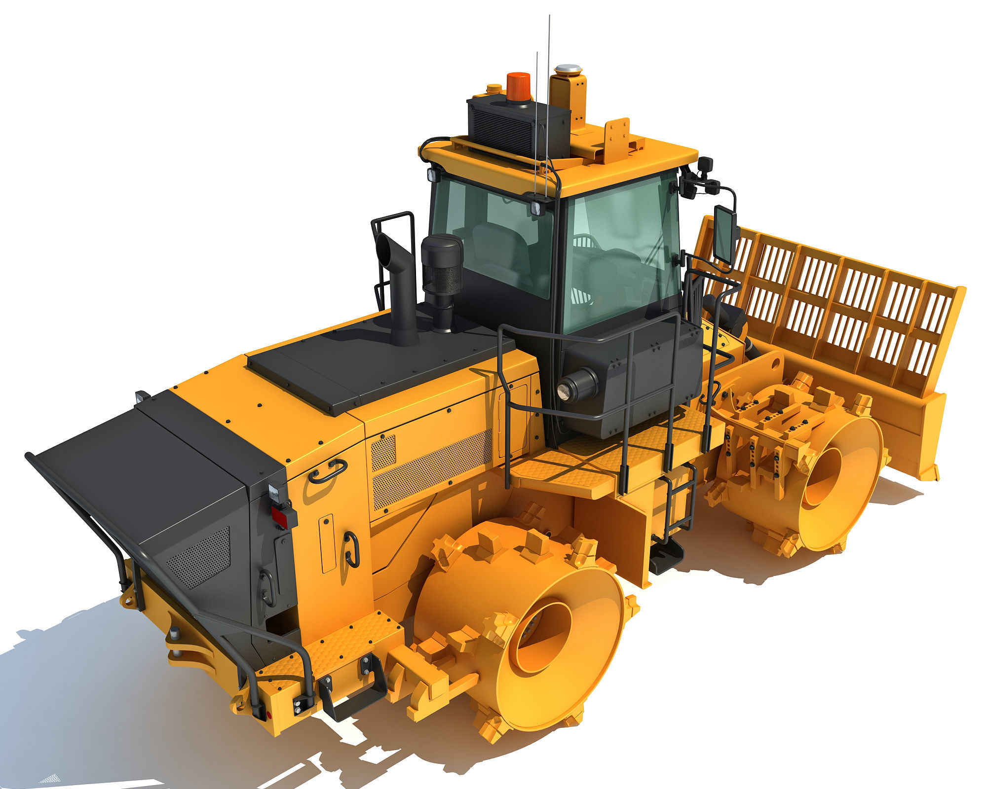 Trash Compactor 3D model_5