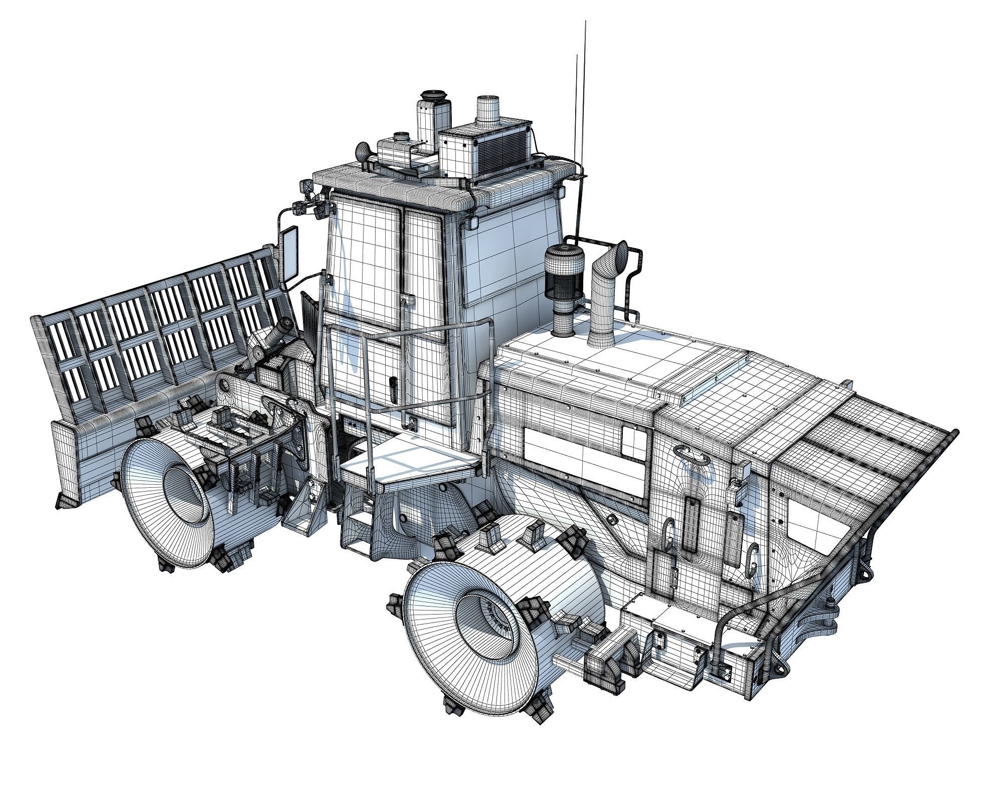 Trash Compactor 3D model_20