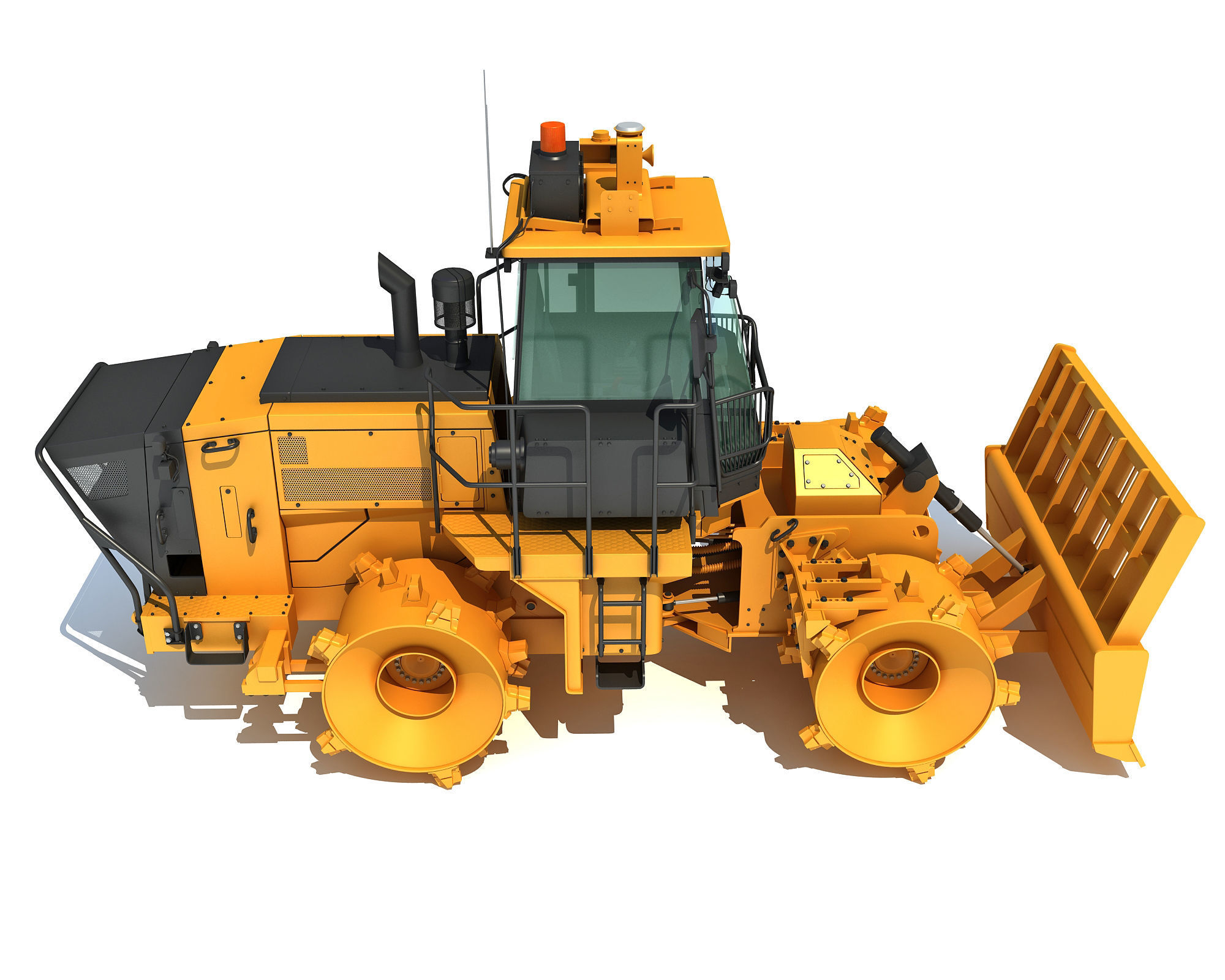 Trash Compactor 3D model_6