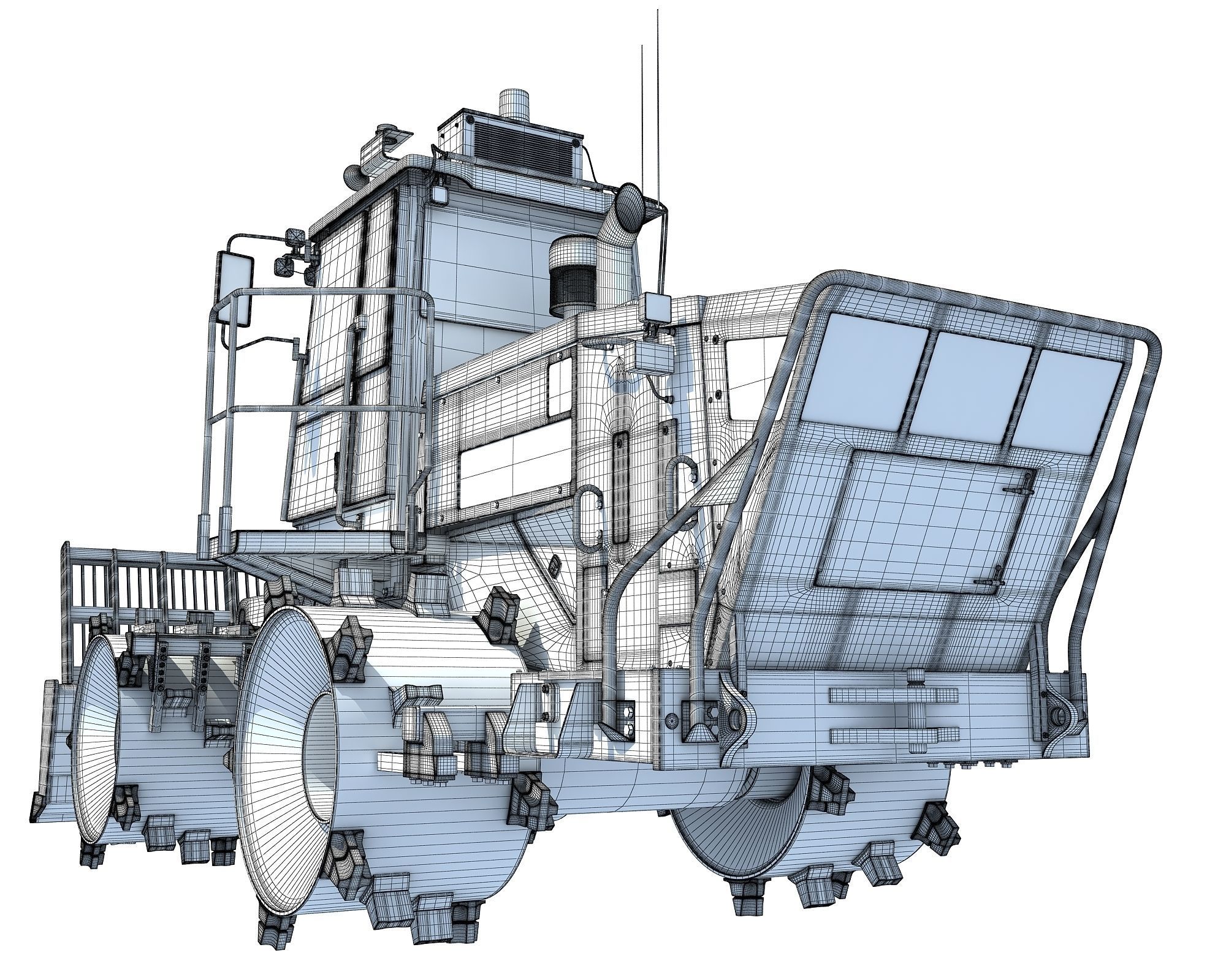 Trash Compactor 3D model_21