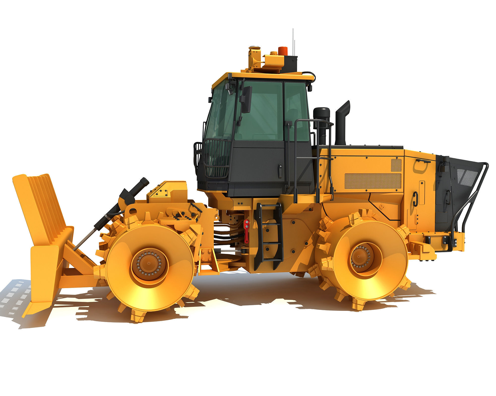 Trash Compactor 3D model_2