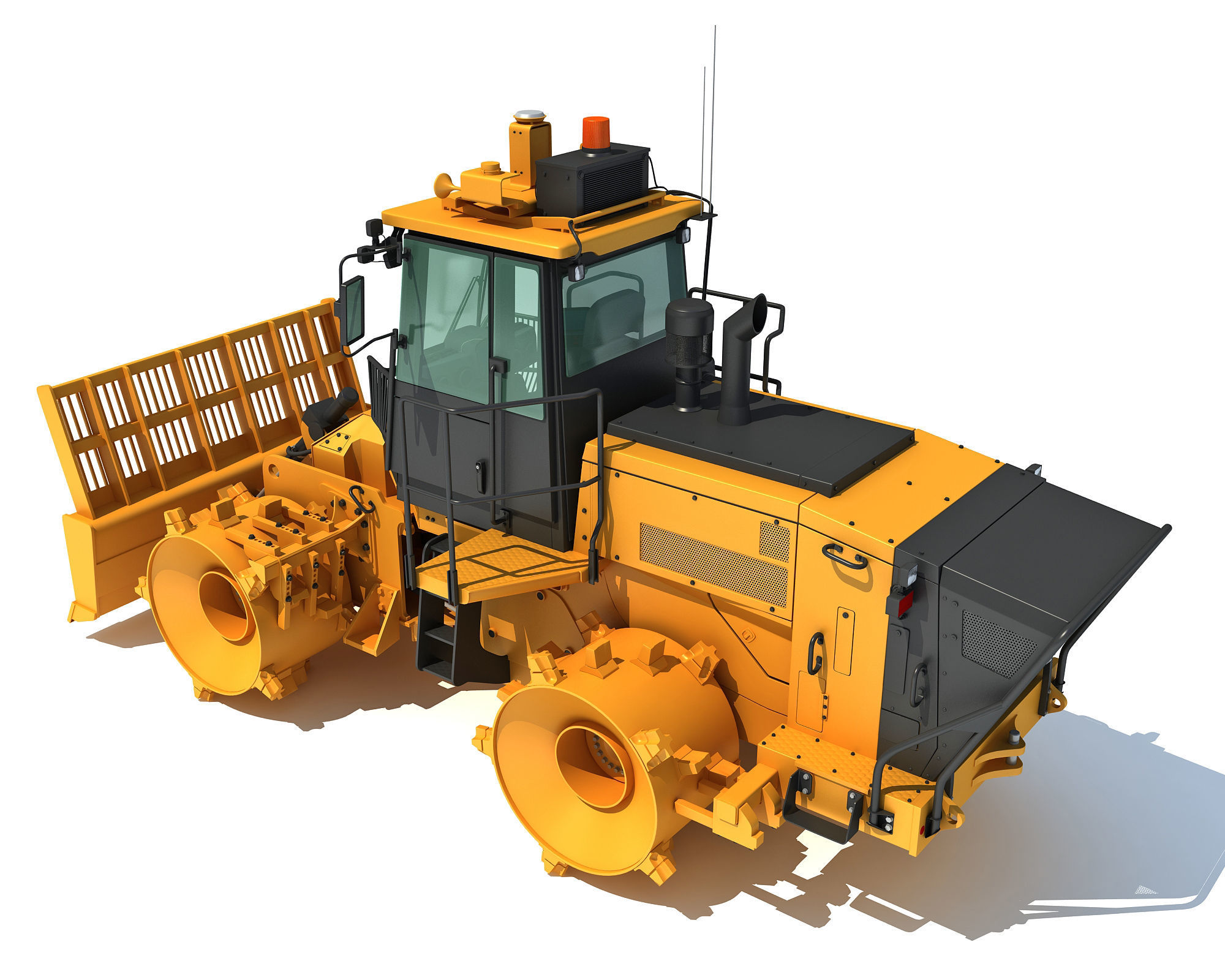 Trash Compactor 3D model_3