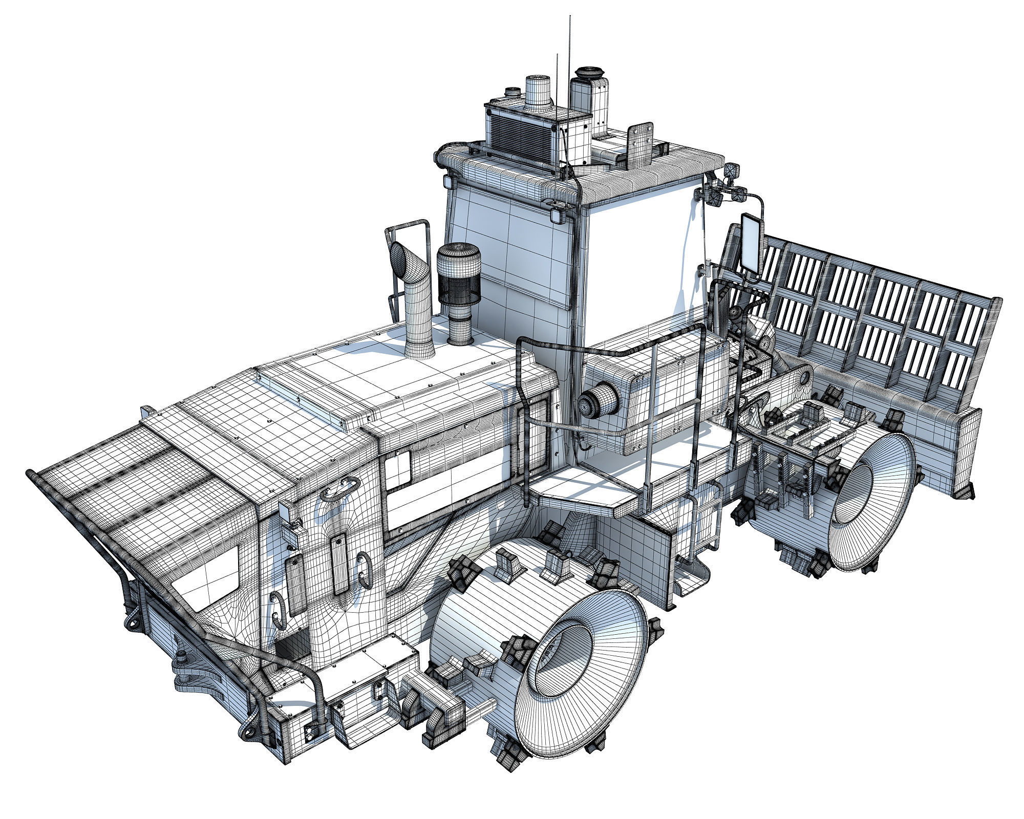 Trash Compactor 3D model_22