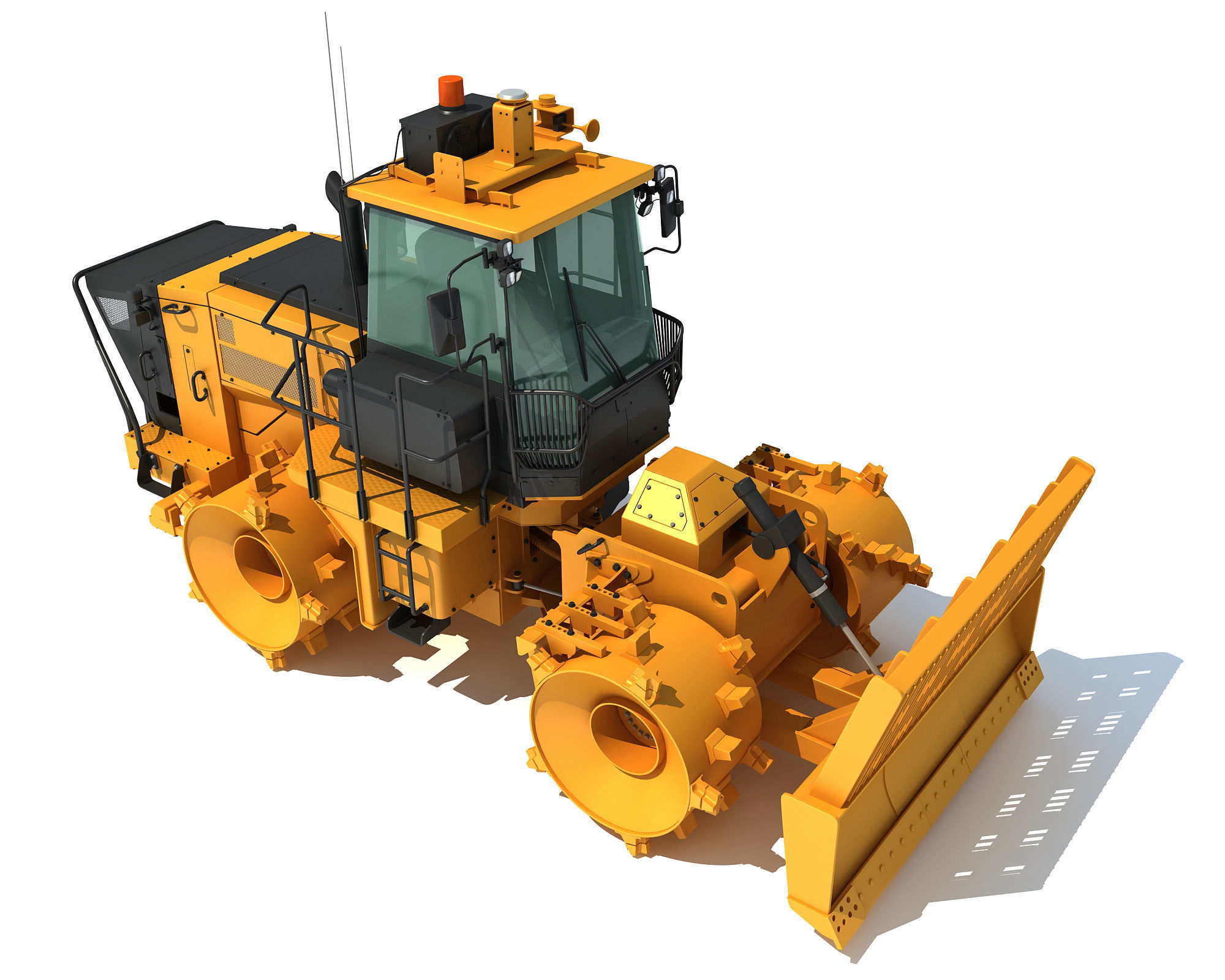 Trash Compactor 3D model_7