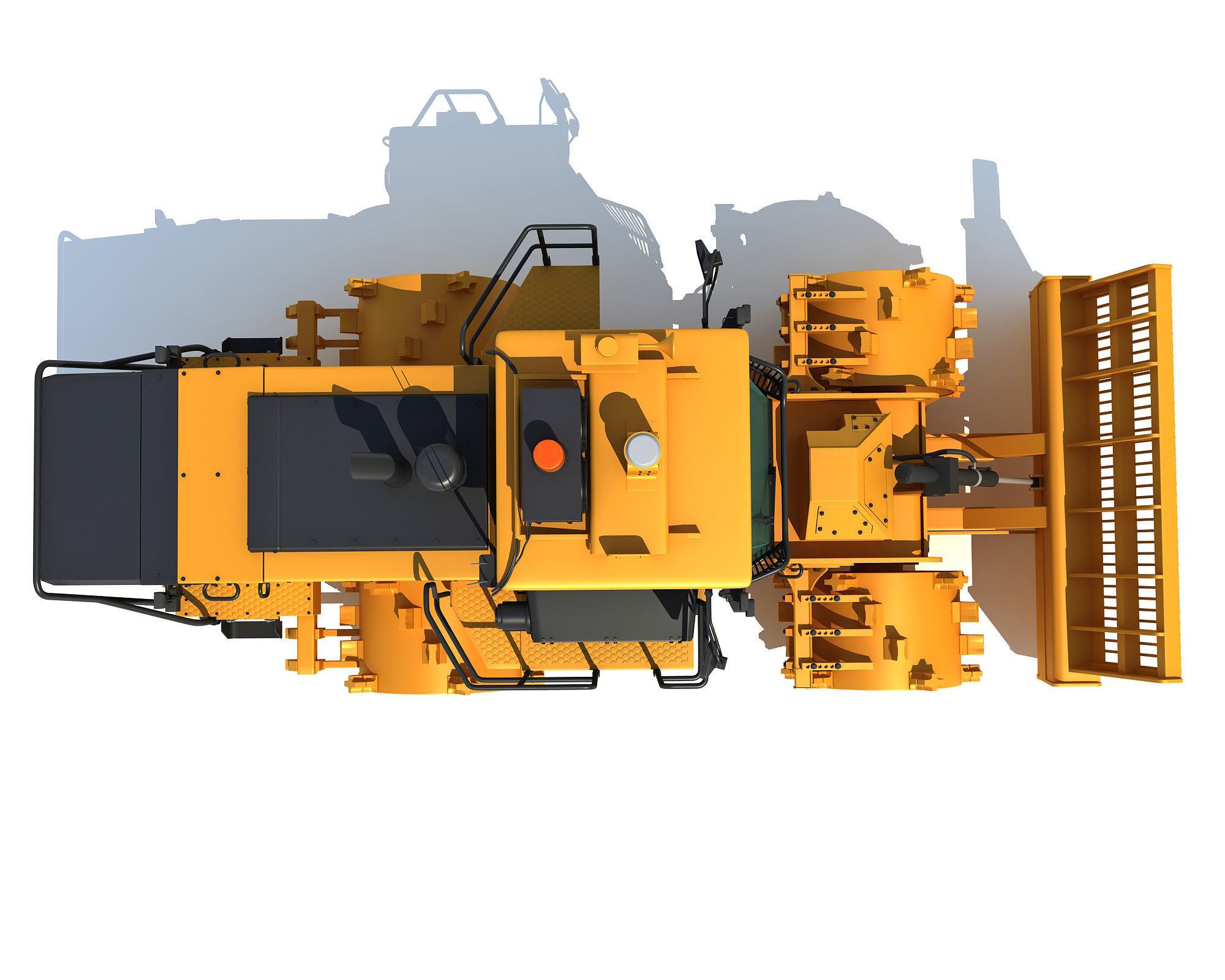 Trash Compactor 3D model_9