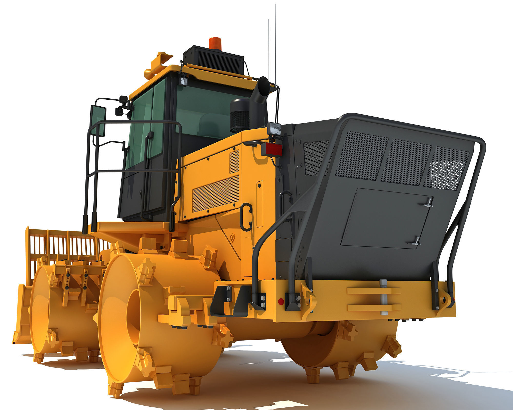 Trash Compactor 3D model_4