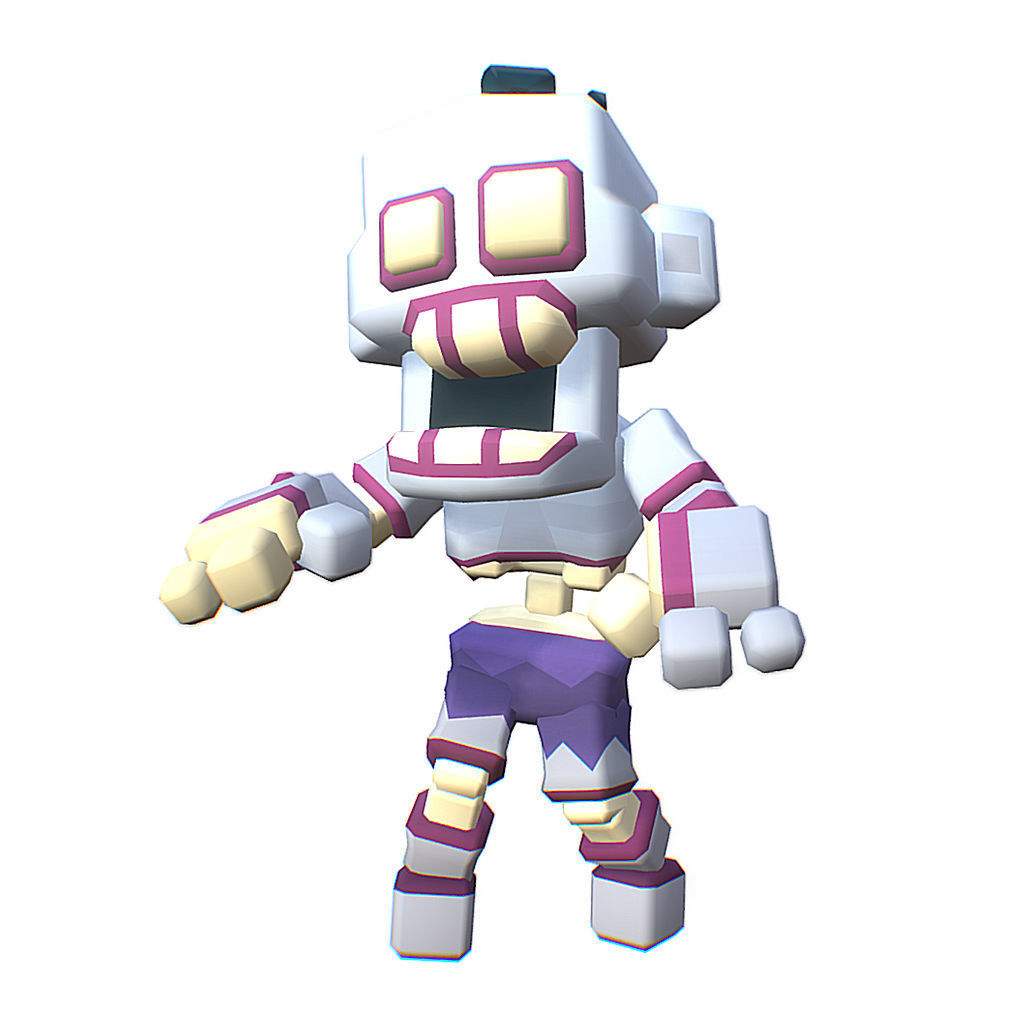 Zombie - Proto Series Low-poly 3D model_6