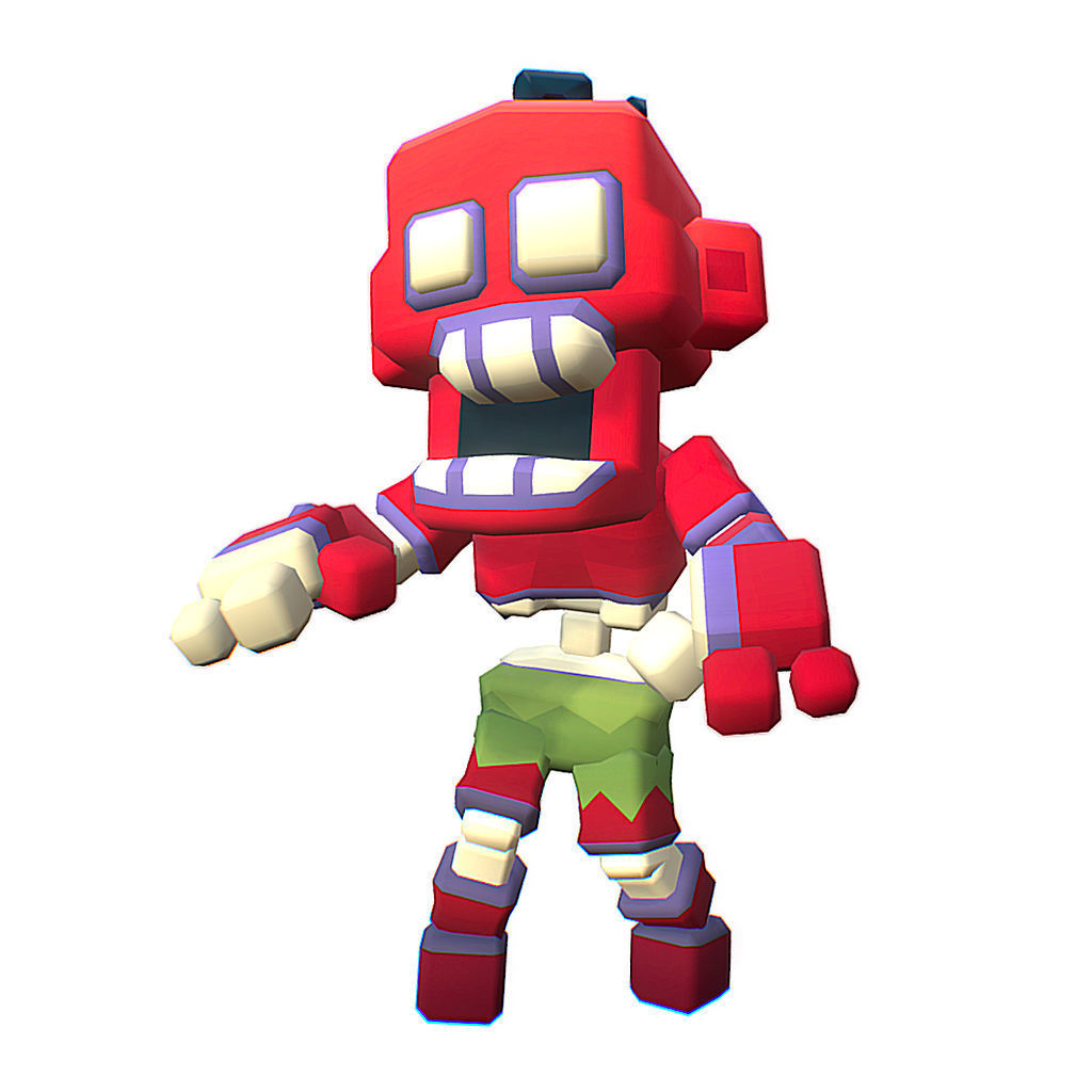 Zombie - Proto Series Low-poly 3D model_3