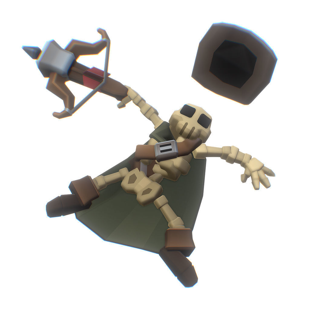 Skeleton Crew - Proto Series Low-poly 3D model_20