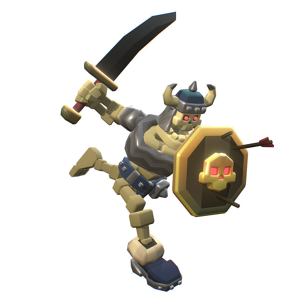 Skeleton Crew - Proto Series Low-poly 3D model_38