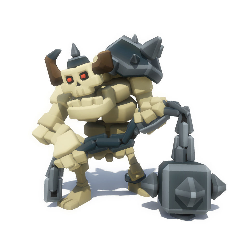 Skeleton Crew - Proto Series Low-poly 3D model_22