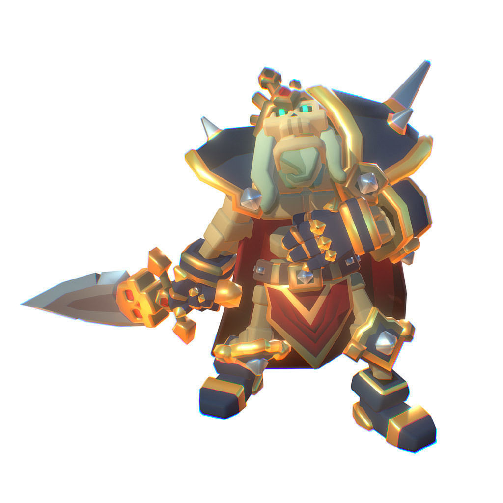 Skeleton Crew - Proto Series Low-poly 3D model_9