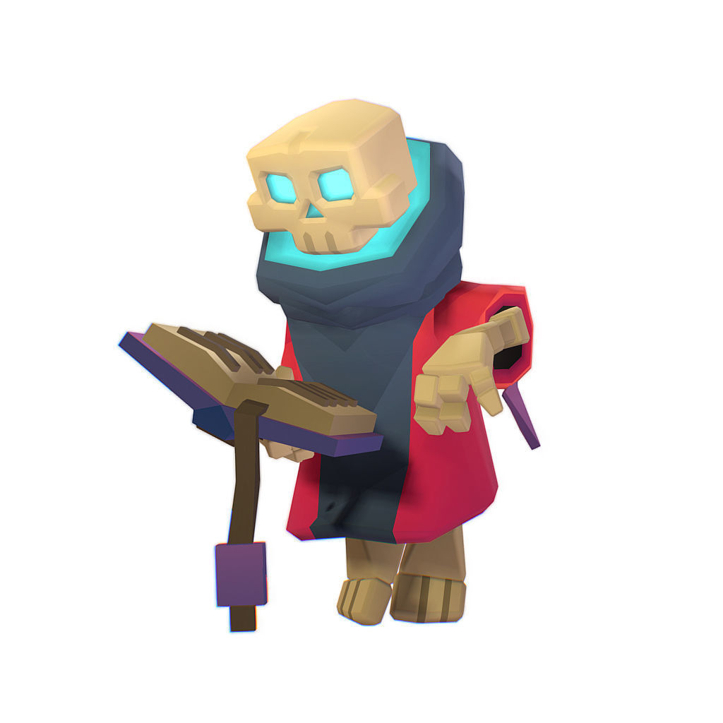 Skeleton Crew - Proto Series Low-poly 3D model_29