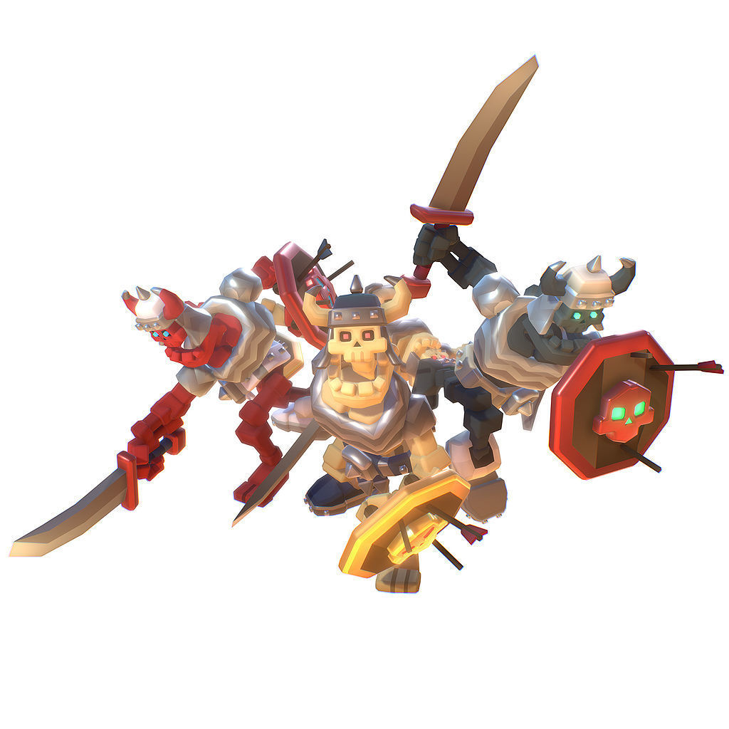 Skeleton Crew - Proto Series Low-poly 3D model_34