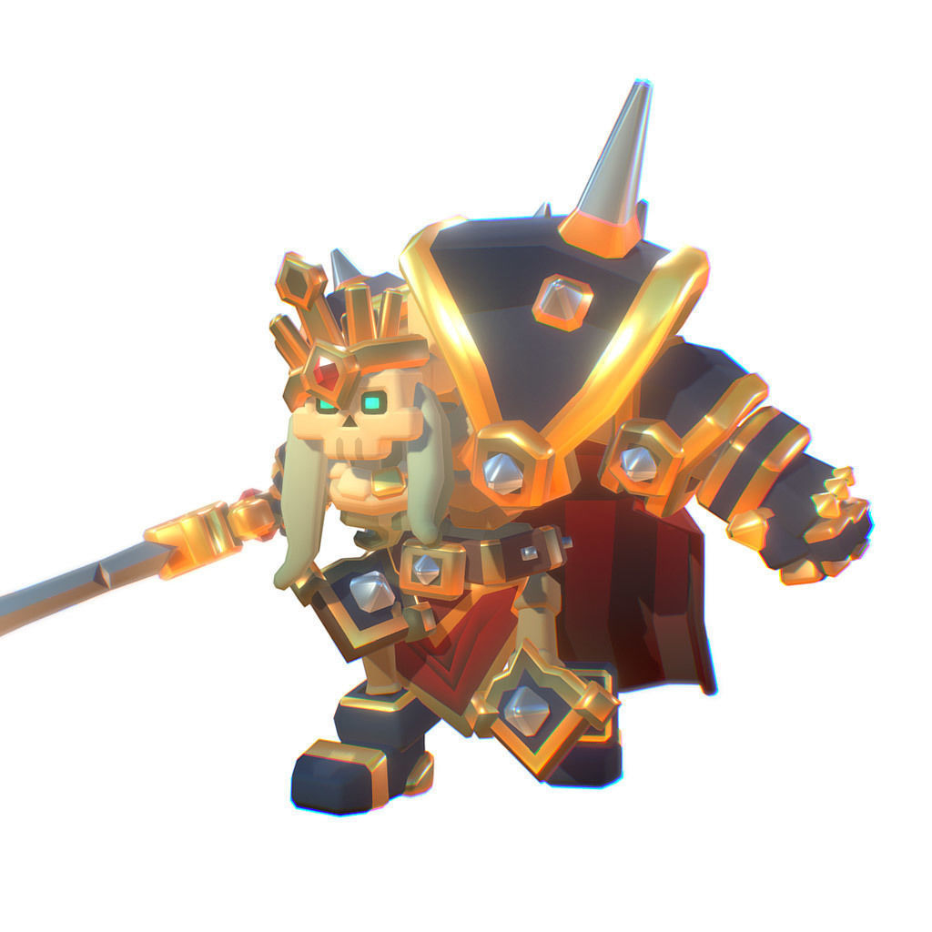 Skeleton Crew - Proto Series Low-poly 3D model_13