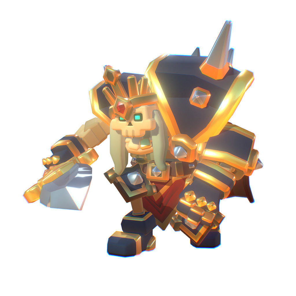 Skeleton Crew - Proto Series Low-poly 3D model_10