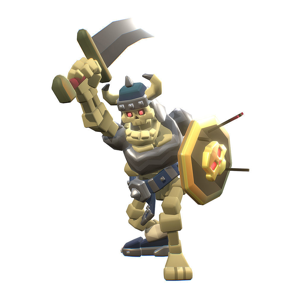 Skeleton Crew - Proto Series Low-poly 3D model_39