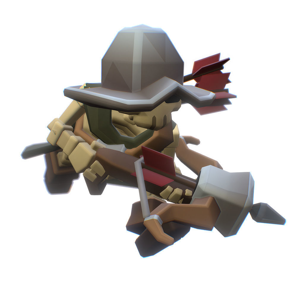 Skeleton Crew - Proto Series Low-poly 3D model_18