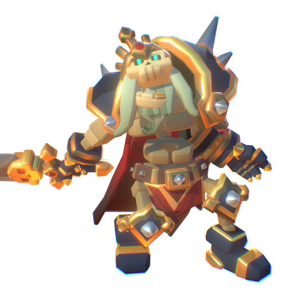 Skeleton Crew - Proto Series Low-poly 3D model_11