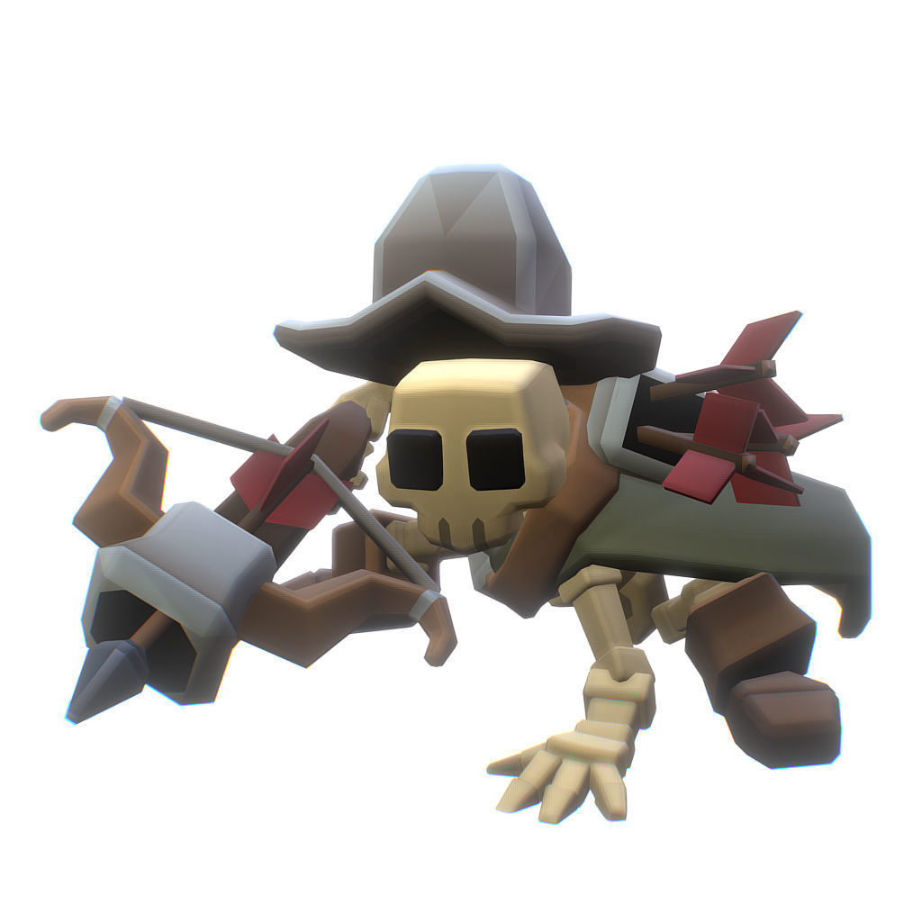 Skeleton Crew - Proto Series Low-poly 3D model_19