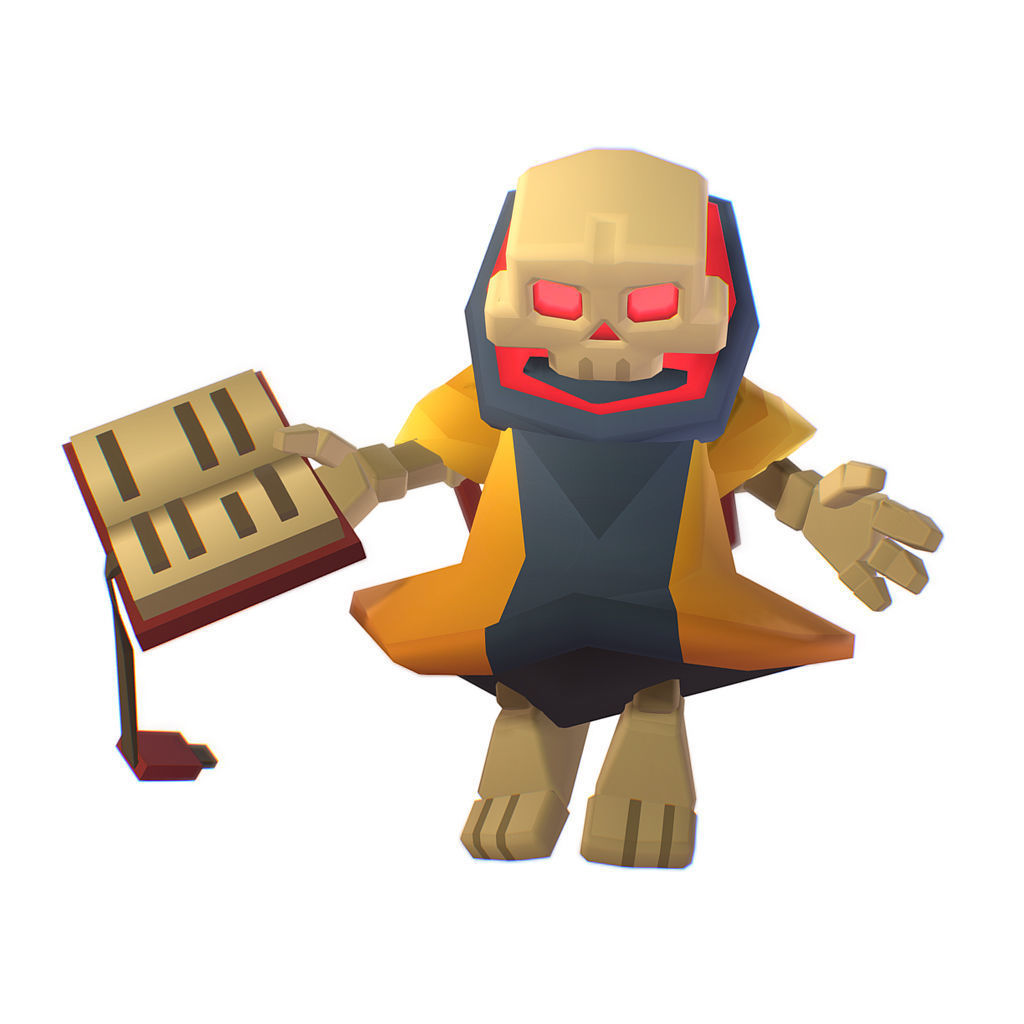 Skeleton Crew - Proto Series Low-poly 3D model_32