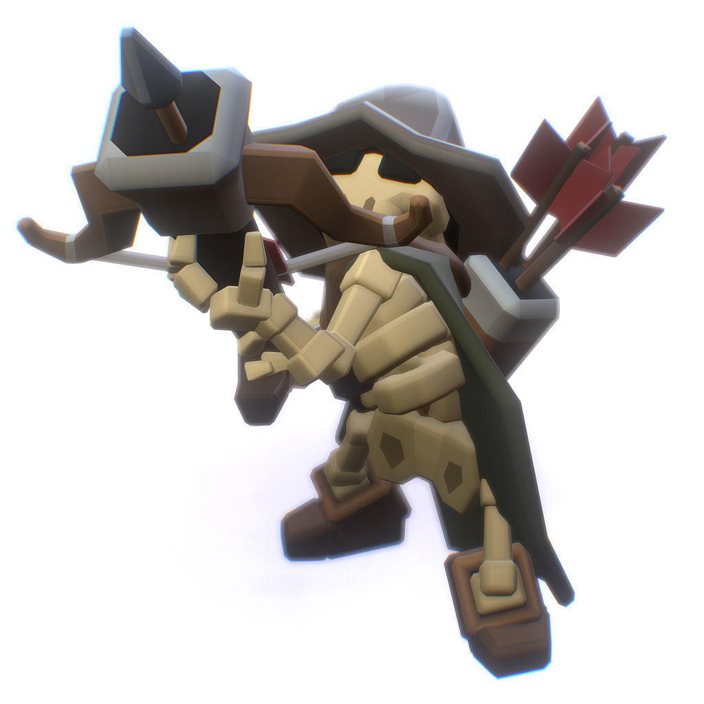 Skeleton Crew - Proto Series Low-poly 3D model_17