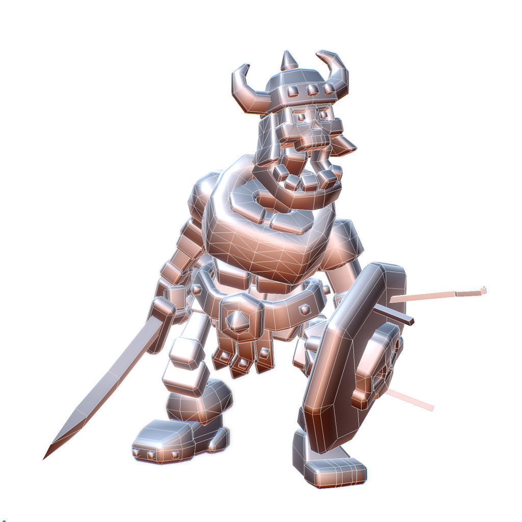 Skeleton Crew - Proto Series Low-poly 3D model_36