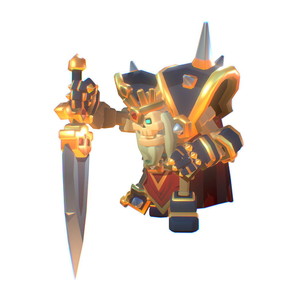 Skeleton Crew - Proto Series Low-poly 3D model_8