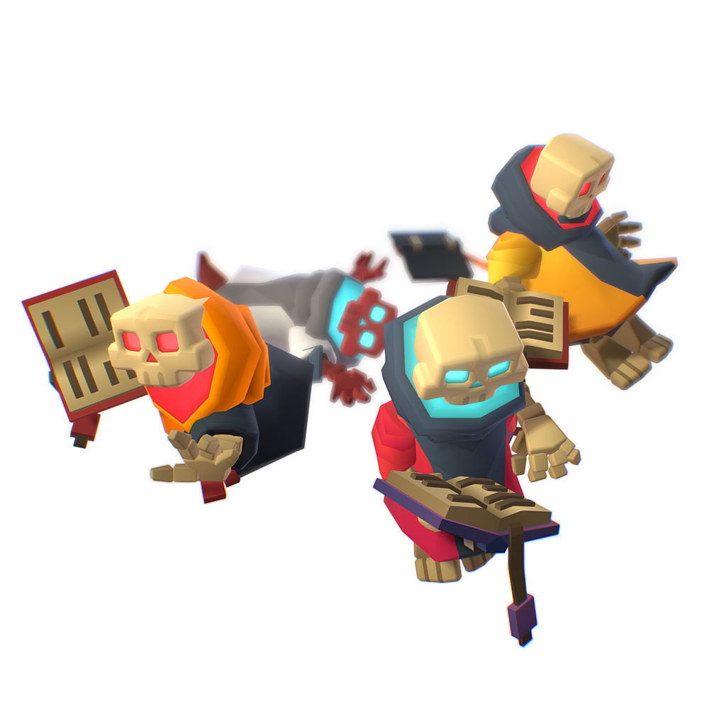Skeleton Crew - Proto Series Low-poly 3D model_28