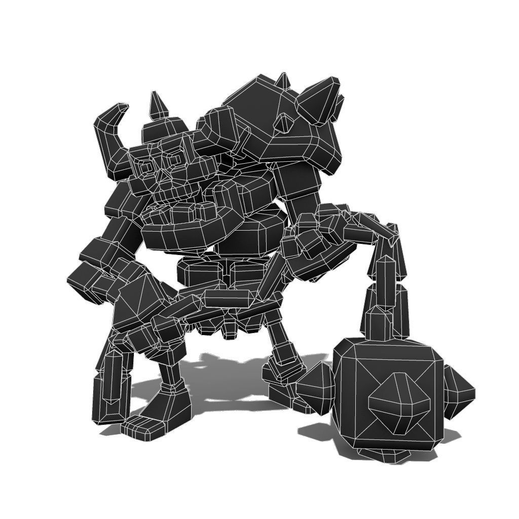 Skeleton Crew - Proto Series Low-poly 3D model_23