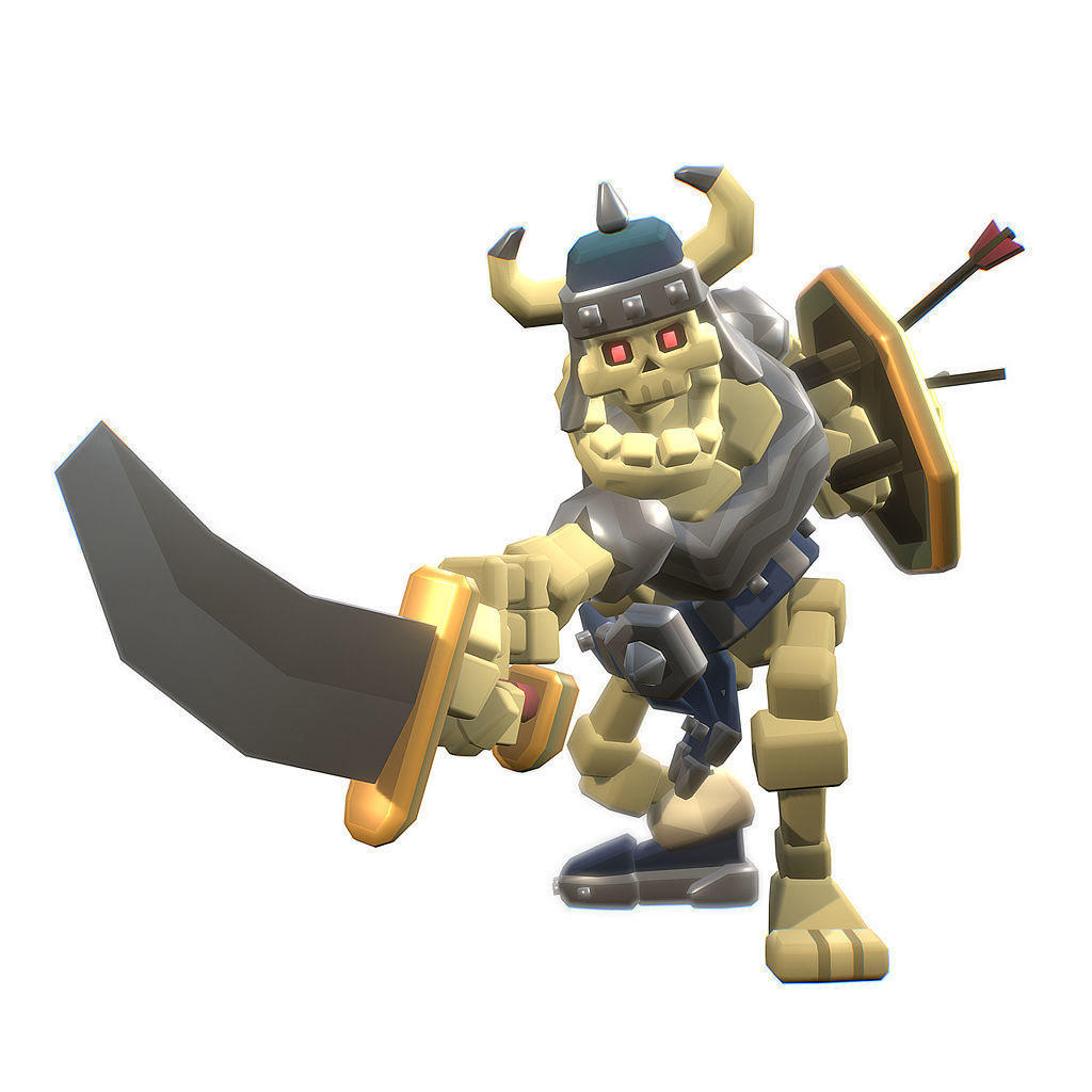 Skeleton Crew - Proto Series Low-poly 3D model_40