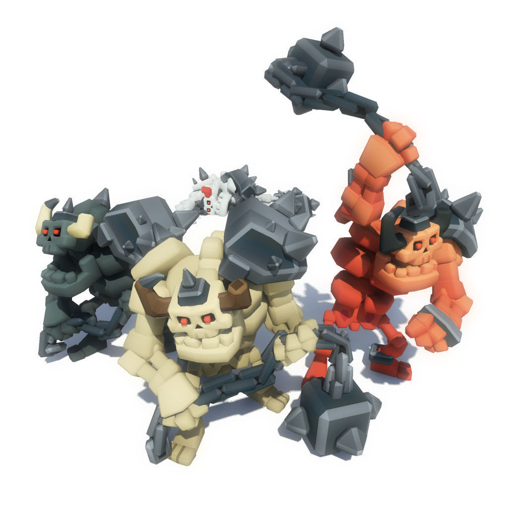 Skeleton Crew - Proto Series Low-poly 3D model_21